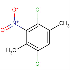 1,4-二氯-2,5-二甲基-3-硝基苯结构式_3463-43-2结构式