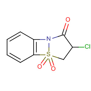 4-氯-1,2-苯异噻唑-3-酮-1,1-二氧化物结构式_3476-02-6结构式