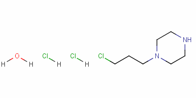 1-(3-氯丙基)哌嗪双盐酸盐半水合物结构式_34782-06-4结构式