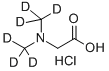 N,N-二甲基甘氨酸盐酸盐-D6结构式_347840-03-3结构式