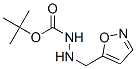 Hydrazinecarboxylic acid,2-(5-isoxazolylmethyl)-,1,1-dimethylethyl ester (9ci)Structure,348628-21-7Structure Hydrazinecarboxylic acid,2-(5-isoxazolylmethyl)-,1,1-dimethylethyl ester (9ci) Structure,348628-21-7Structure