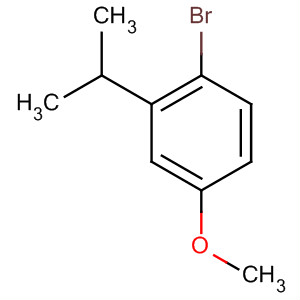 1-溴-2-异丙基-4-甲氧基苯结构式_34881-45-3结构式