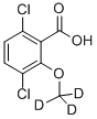 D3-麦草畏结构式_349553-95-3结构式