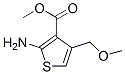 (9Ci)-2-氨基-4-(甲氧基甲基)-3-噻吩羧酸甲酯结构式_349662-41-5结构式