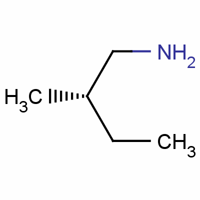 (S)-(-)-2-甲基丁胺结构式_34985-37-0结构式