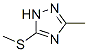 (9ci)-3-甲基-5-(甲基硫代)-1H-1,2,4-噻唑结构式_34985-98-3结构式
