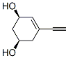 (1R,3R)-5-乙炔基-4-环己烯-1,3-二醇结构式_350985-77-2结构式