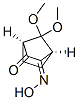 (1R,3Z,4S)-3-(羟基亚胺)-7,7-二甲氧基双环[2.2.1]庚烷-2-酮结构式_350995-93-6结构式