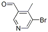 5-溴-3-甲酰基-4-甲基吡啶结构式_351457-86-8结构式