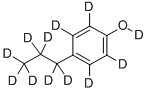4-正丙基苯酚-D12结构式_352431-21-1结构式
