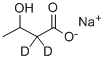 3-羟基丁酸钠-D2结构式_352439-00-0结构式