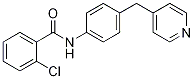 2-氯-n-(4-(吡啶-4-甲基)苯基)苯甲酰胺结构式_352666-30-9结构式