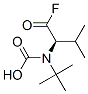 N-羧基-N-(2-甲基-2-丙基)-D-缬氨酰氟化物结构式_352674-05-6结构式