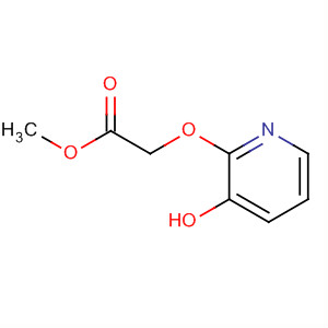 (9ci)-[(3-羟基-2-吡啶)氧基]-乙酸甲酯结构式_353292-80-5结构式
