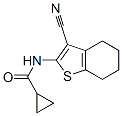 N-(3-氰基-4,5,6,7-四氢苯并[B]噻吩-2-基)-环丙烷羧酰胺结构式_355000-40-7结构式