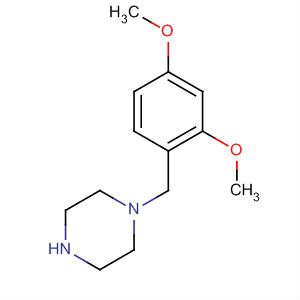 1-(2,4-二甲氧基苄基)哌嗪结构式_355824-21-4结构式