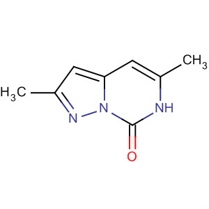 2,5-二甲基-吡唑并[1,5-c]嘧啶-7(6h)-酮结构式_35833-94-4结构式