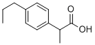 Α-甲基- 4 -丙基苯乙酸结构式_3585-47-5结构式