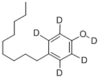 4-壬基苯酚-D5结构式_358730-95-7结构式