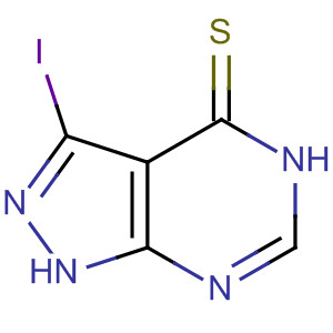 1,5-二氢-3-碘-4H-吡唑并[3,4-d]嘧啶-4-硫酮结构式_358979-25-6结构式