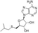 5-异丁基硫代-5-脱氧腺苷酸结构式_35899-54-8结构式