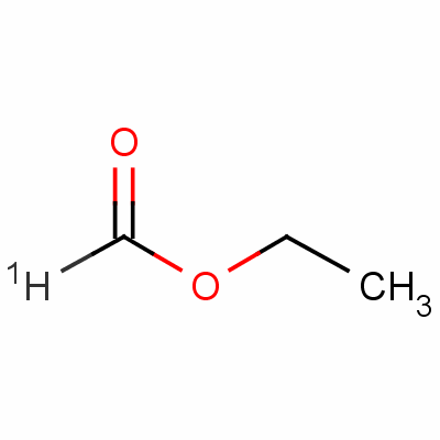 甲酸乙酯-D1结构式_35976-76-2结构式