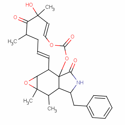 细胞松驰素 E结构式_36011-19-5结构式