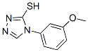 4-(3-甲氧基苯基)-4H-1,2,4-噻唑-3-硫醇结构式_36017-21-7结构式