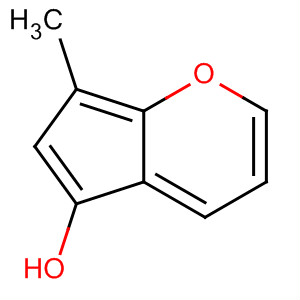 3-甲基-4-苯并呋喃醇结构式_3610-15-9结构式