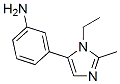 (9ci)-3-(1-乙基-2-甲基-1H-咪唑-5-基)-苯胺结构式_361549-86-2结构式
