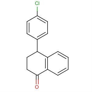 4-(4-氯苯基)-3,4-二氢-1(2H)-萘酮结构式_36159-73-6结构式