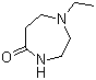 1-乙基-[1,4]二氮杂环庚烷-5-酮结构式_3619-70-3结构式