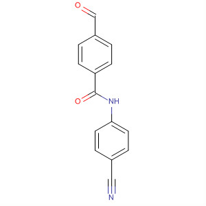 (9Ci)N-(4-氰基苯基)-4-甲酰基-苯甲酰胺结构式_364082-35-9结构式