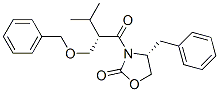 (4R)-3-[(2S)-3-甲基-1-氧代-2-[(苄氧基)甲基]丁基]-4-苄基-2-恶唑啉酮结构式_365541-74-8结构式