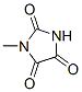 1-甲基咪唑啉-2,4,5-三酮结构式_3659-97-0结构式