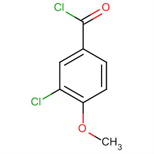 3-氯-4-甲氧基苯甲酰氯结构式_36590-49-5结构式
