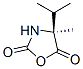 (4S)-(9Ci)-4-甲基-4-(1-甲基乙基)-2,5-噁唑啉二酮结构式_367274-59-7结构式