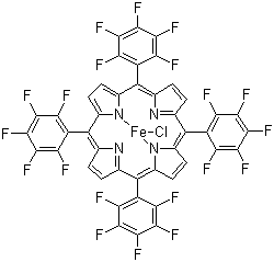 5,10,15,20-Tetrakis(pentafluorophenyl)-21h,23h-porphine iron(iii) chlorideStructure,36965-71-6Structure 5,10,15,20-Tetrakis(pentafluorophenyl)-21h,23h-porphine iron(iii) chloride Structure,36965-71-6Structure