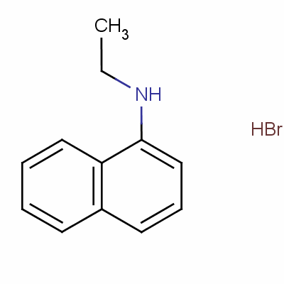 N-乙基-1-萘胺氢溴酸盐结构式_36966-04-8结构式