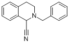 2-苄基-1,2,3,4-四氢异喹啉-1-甲腈结构式_37039-47-7结构式