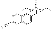 (6-氰基萘-2-基)甲基磷酸二乙酯结构式_371222-24-1结构式