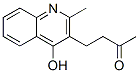 4-(4-羟基-2-甲基-3-喹啉)-丁烷-2-酮结构式_37126-99-1结构式