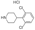 4-(2,6-二氯-苯基)-哌啶盐酸盐结构式_371981-23-6结构式