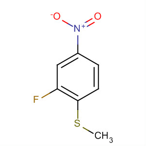 2-氟-4-硝基硫代苯甲醚结构式_372121-91-0结构式