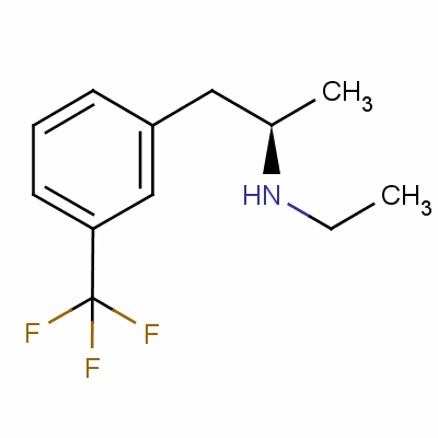 R(-)-芬氟拉明盐酸盐结构式_37577-24-5结构式