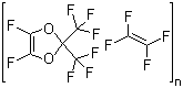 聚[4,5-二氟-2,2-双(三氟甲基)-1,3-二氧代-co-四氟乙烯]结构式_37626-13-4结构式