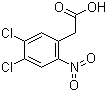 2-(4,5-二氯-2-硝基苯基)乙酸结构式_37777-90-5结构式
