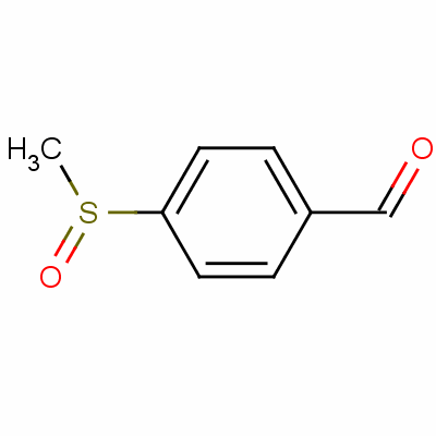 4-(甲基亚磺酰基)苯甲醛结构式_37794-15-3结构式