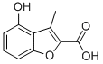 4-羟基-3-甲基-2-苯并呋喃羧酸结构式_3781-70-2结构式