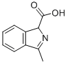 (9Ci)-3-甲基-1H-异吲哚-1-羧酸结构式_37812-42-3结构式
